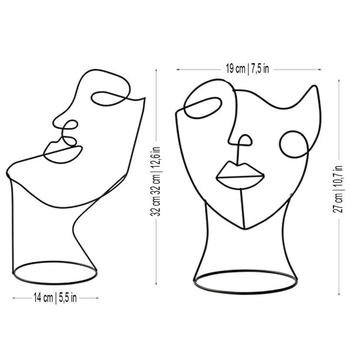Visage Sculpture | Stornfield