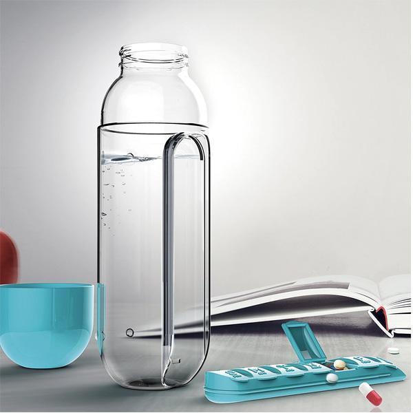 Vitamin Pill Box Water Bottle | Stornfield