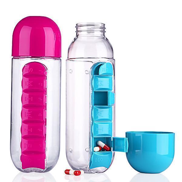 Vitamin Pill Box Water Bottle | Stornfield