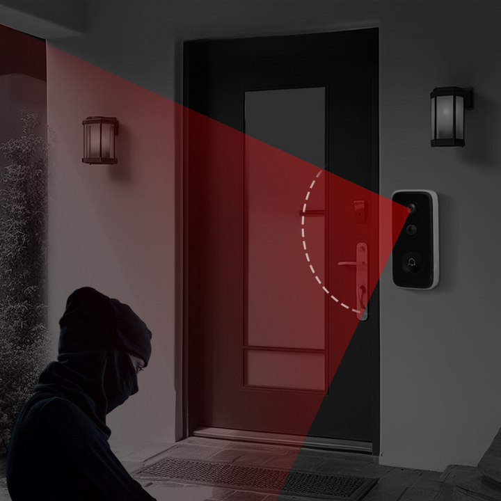 SafeRing 3MP Wireless Video Doorbell | Stornfield