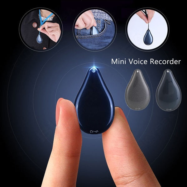 Stornfield | Keychain Voice Recorder – 100-Hour Memory, Portable & Discreet