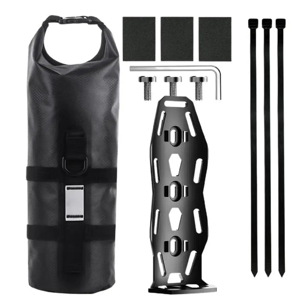 Stornfield | Waterproof Front Fork Bike Bags – 5-7L Pannier Set for Long Rides & Bikepacking