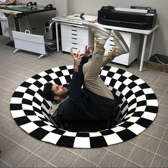 Vortex Illusion Rug | Stornfield