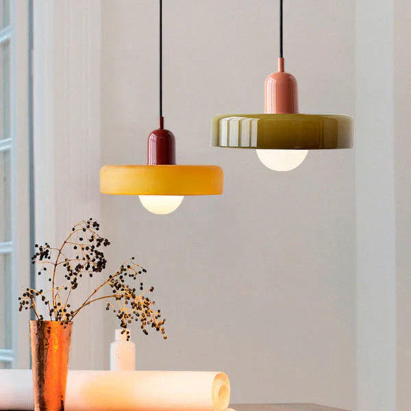 Scandinavian Pendant Light for Living Room and Dining Room – Minimalist Design with AdjustaStornfielde Height – Glass | Stornfield