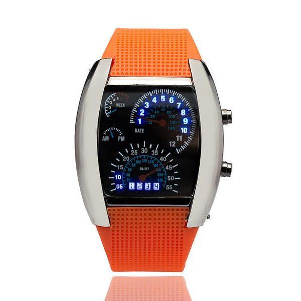 Rennuhr LED Digital Sport Watch with Strap | Stornfield