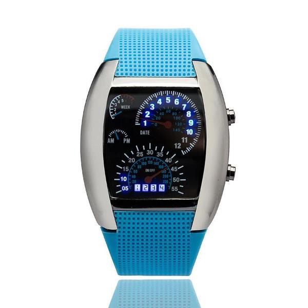 Rennuhr LED Digital Sport Watch with Strap | Stornfield