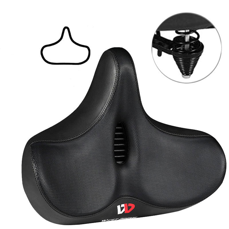 Stornfield | RideEase - Extra Wide & Breathable Comfortable Bike Saddle, Ergonomic Bicycle Seat