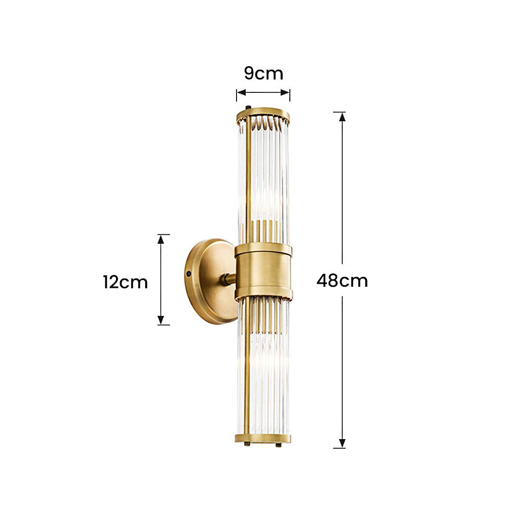 Classic wall lamp in gold – Luxurious lighting for bathroom and hallway | Stornfield