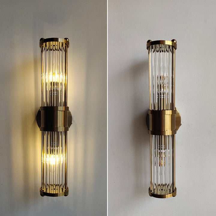 Classic wall lamp in gold – Luxurious lighting for bathroom and hallway | Stornfield