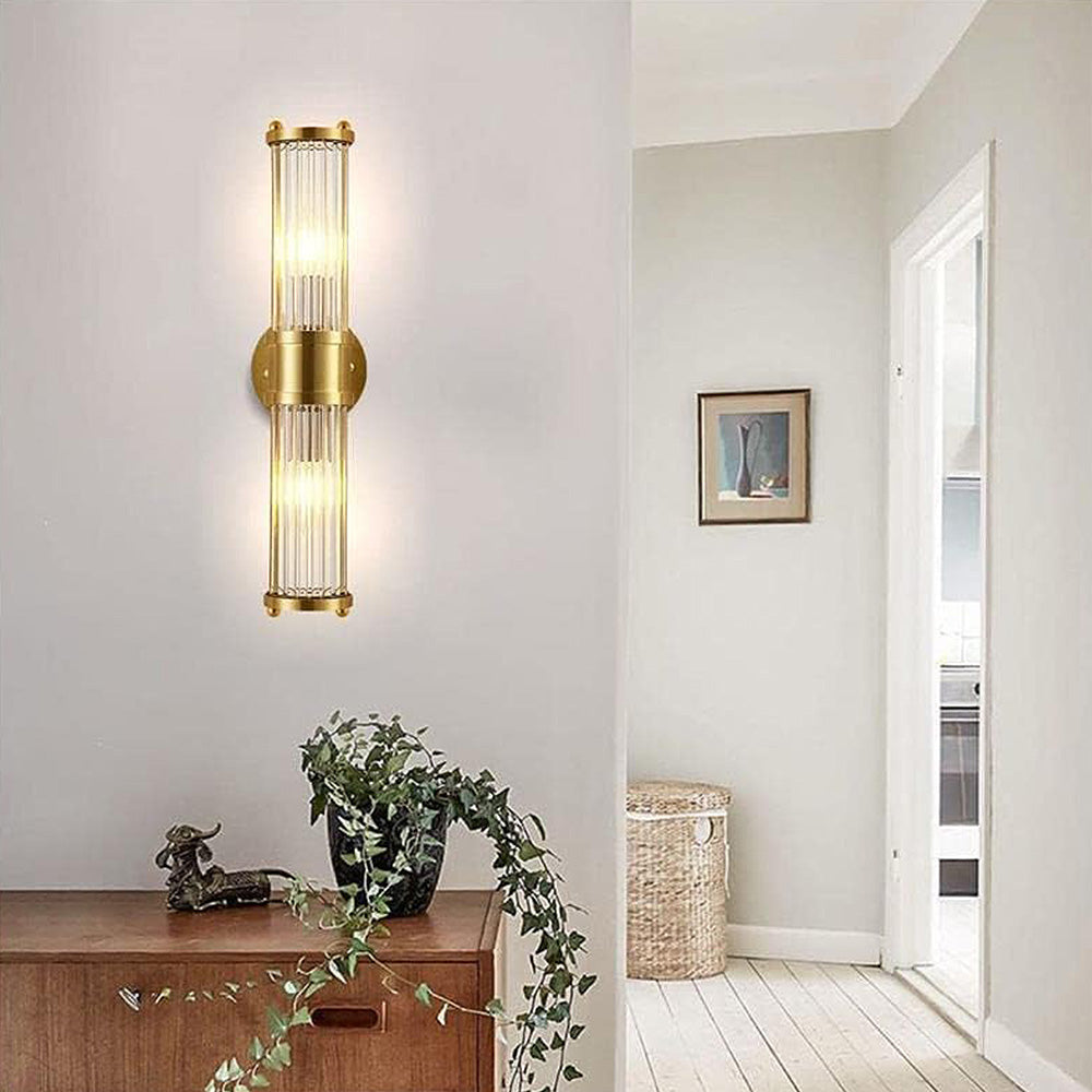Classic wall lamp in gold – Luxurious lighting for bathroom and hallway | Stornfield