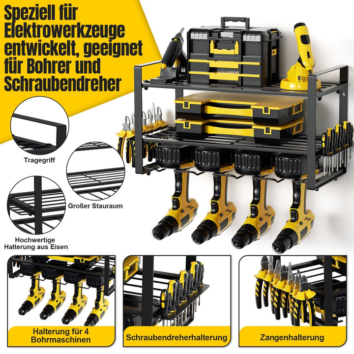 Tool holder wall mount 50kg load | Stornfield