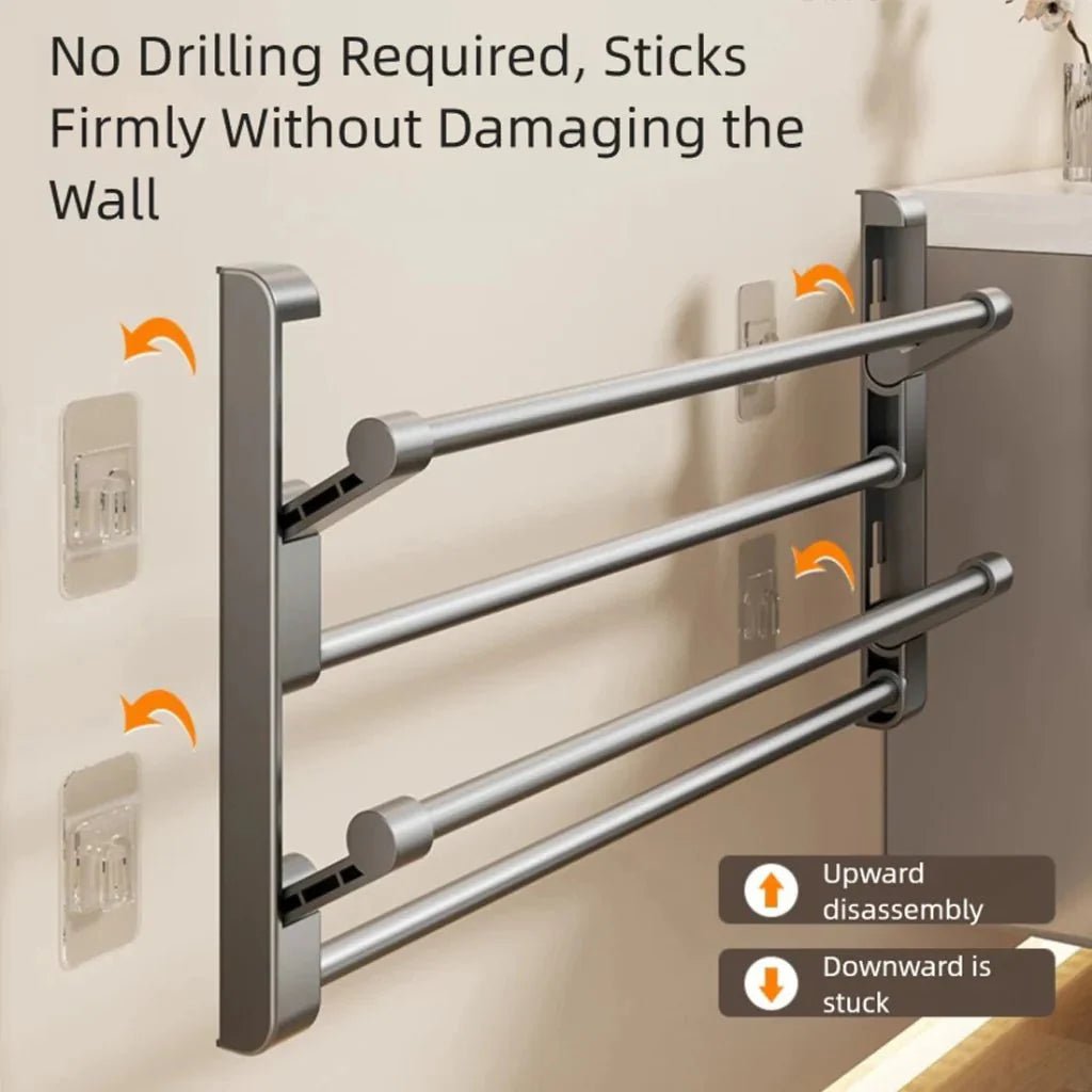 Wall-mounted shoe rack with drainage system | Stornfield