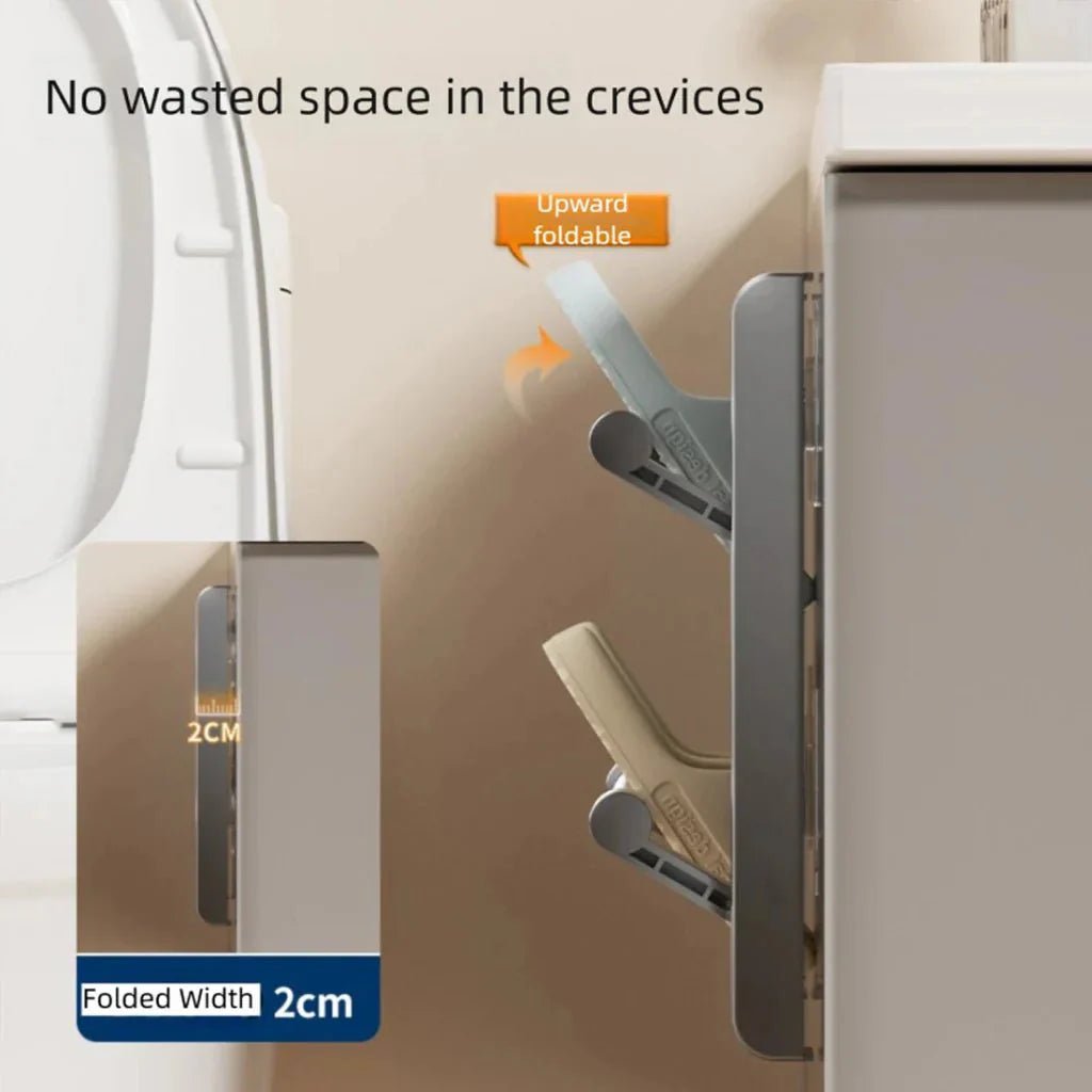 Wall-mounted shoe rack with drainage system | Stornfield