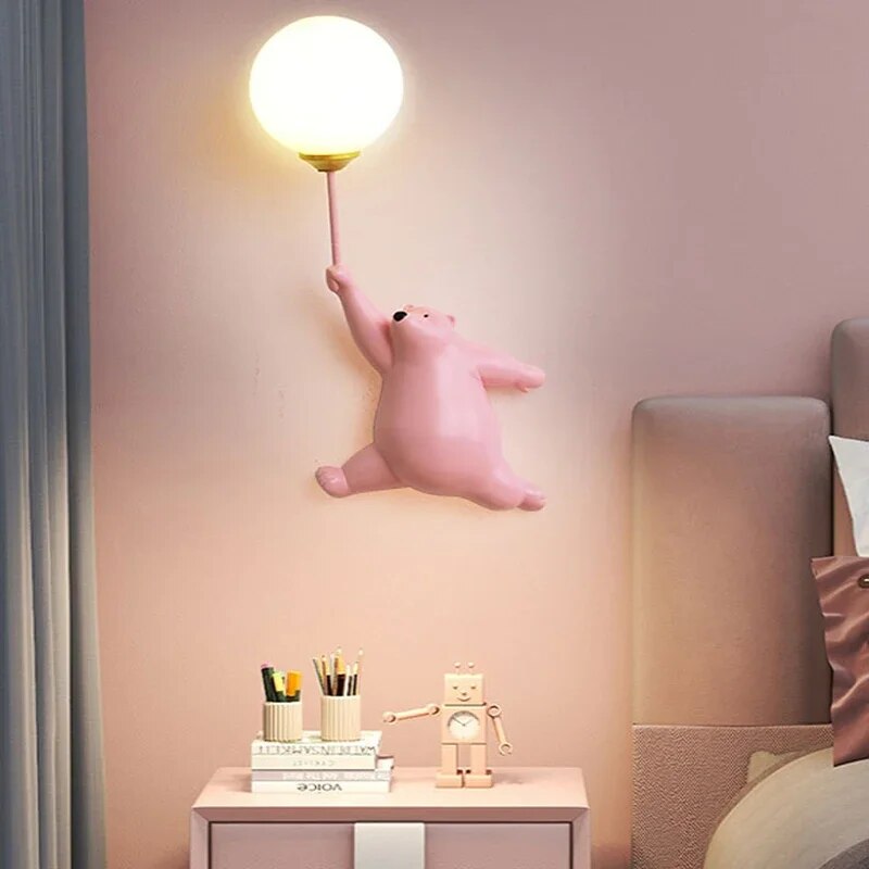Modern LED wall light for children's room – Design wall lamp | Stornfield