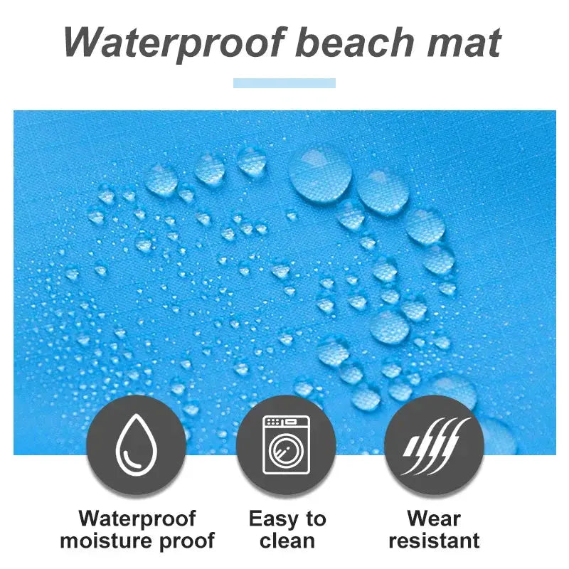 Waterproof outdoor mat 200x140 cm | Stornfield