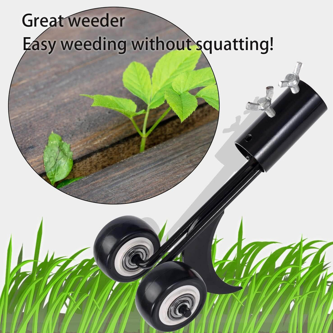 Effortless weed puller with adjustable wheels | Stornfield