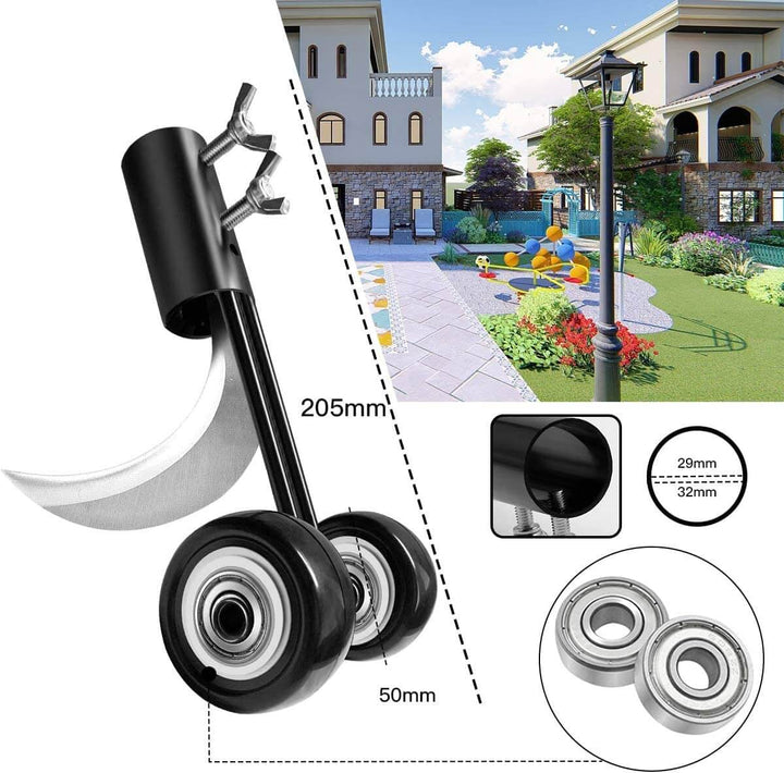 Effortless weed puller with adjustable wheels | Stornfield