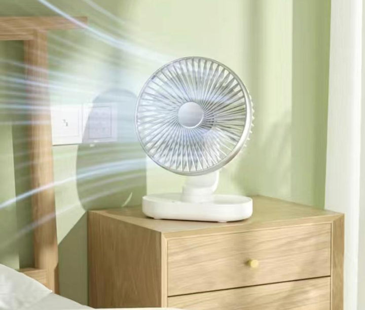 Rechargeable Portable Desk Top Mini Fan | Stornfield