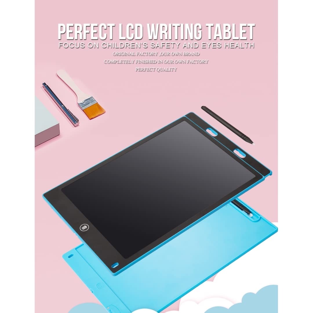 Stornfield | 12-inch LCD writing tablet - erasable doodle board for kids, reusable learning notebook