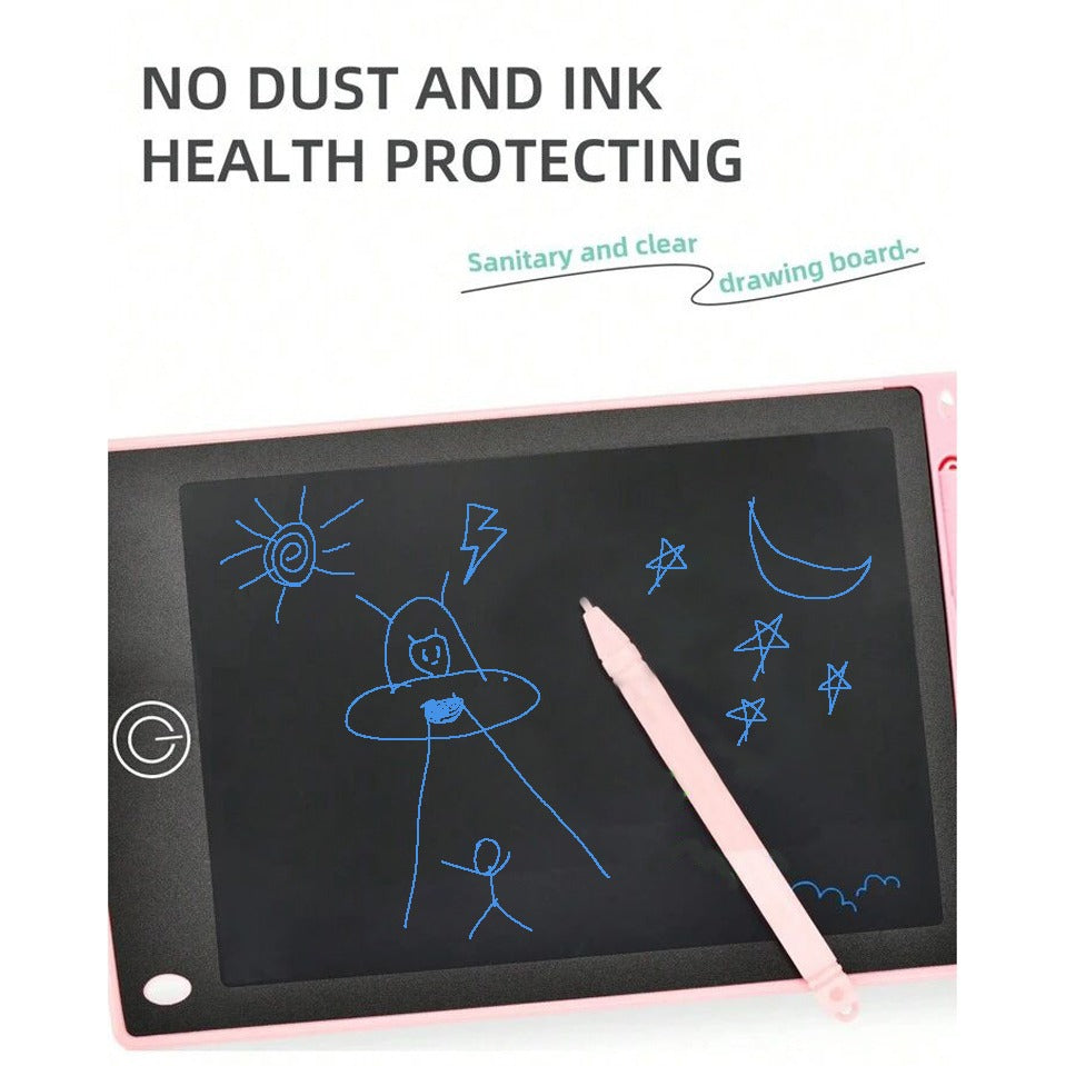 Stornfield | 12-inch LCD Writing Tablet - Erasable Doodle Board for Kids, Reusable Learning Notebook