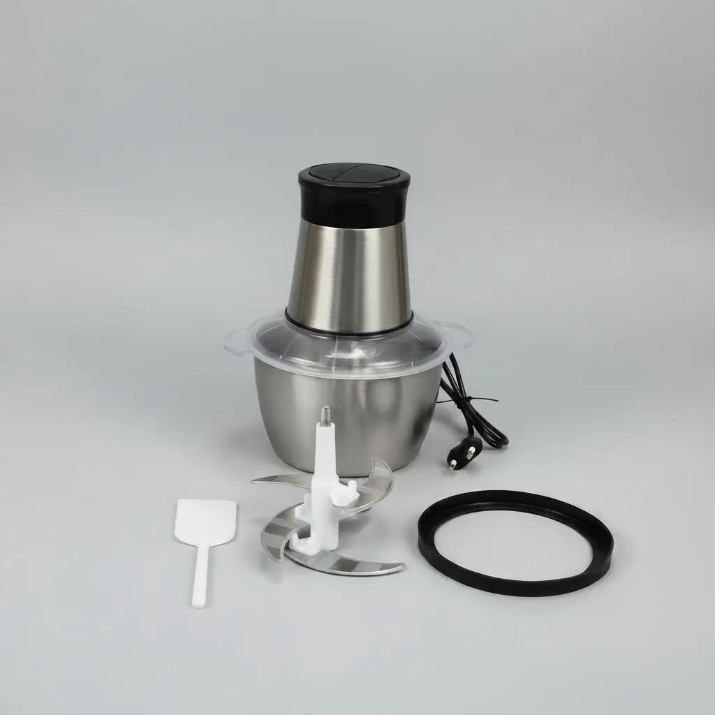Electric Chopper 2L Stainless Steel | Stornfield