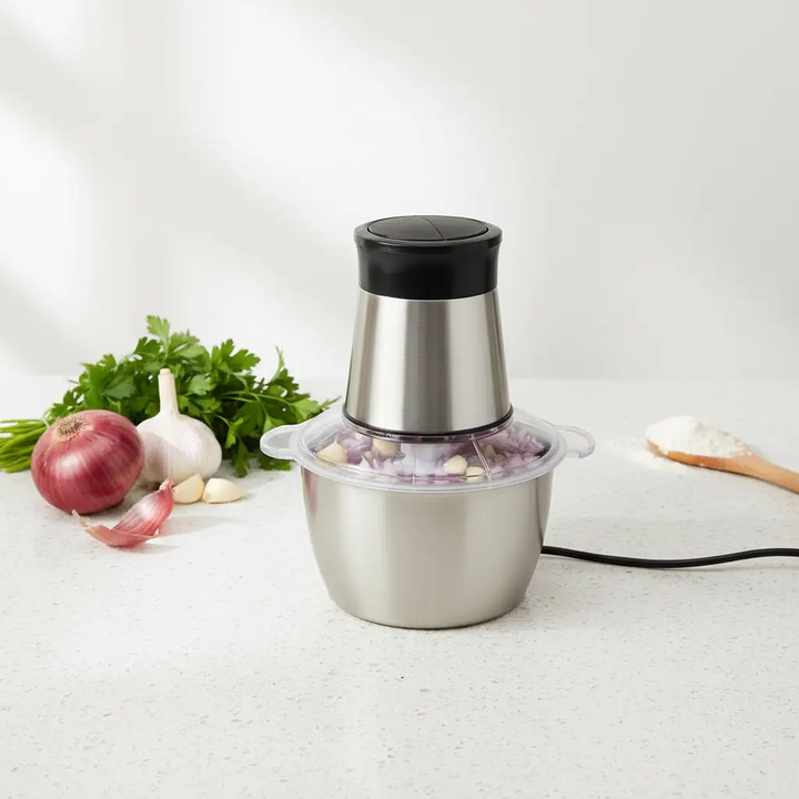 Electric Chopper 2L Stainless Steel | Stornfield