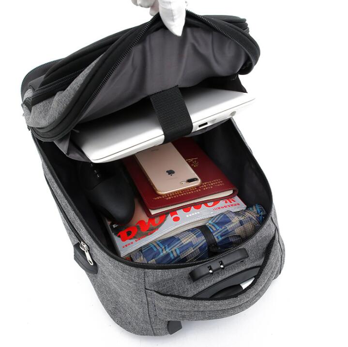Wheeled Multi-Purpose Mobile Rolling Travel Backpack | Stornfield