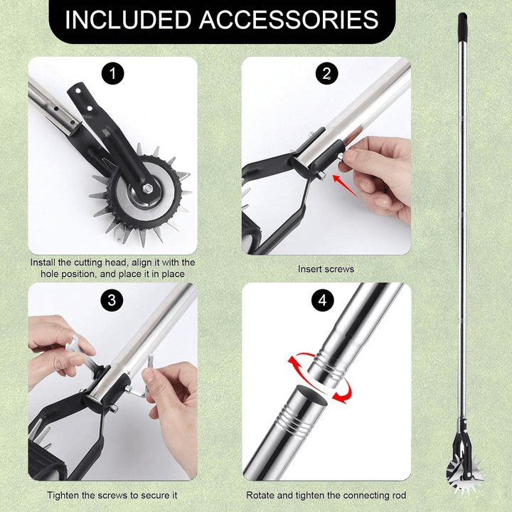 Efficient Rotating Lawn Edge Tool | Stornfield