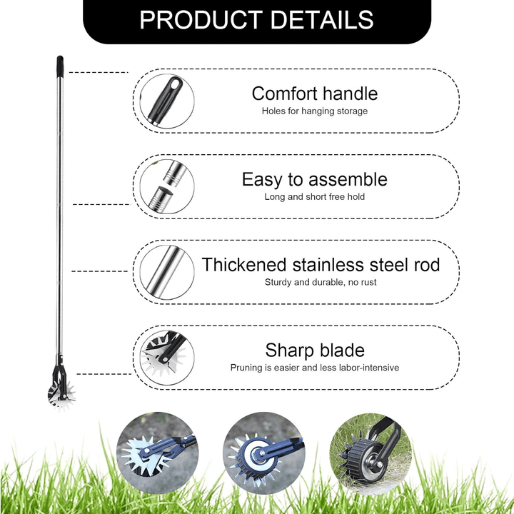 Efficient Rotating Lawn Edge Tool | Stornfield