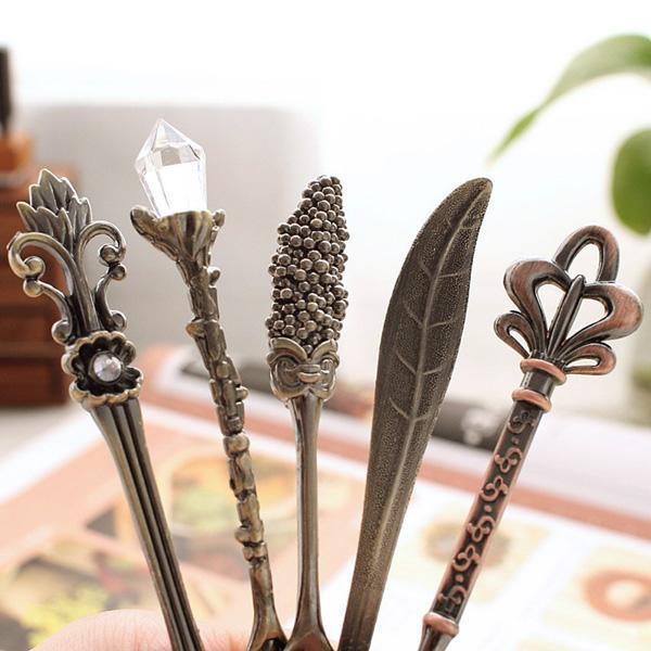 Whimsical Vintage Dessert Spoons (Set of 6) | Stornfield