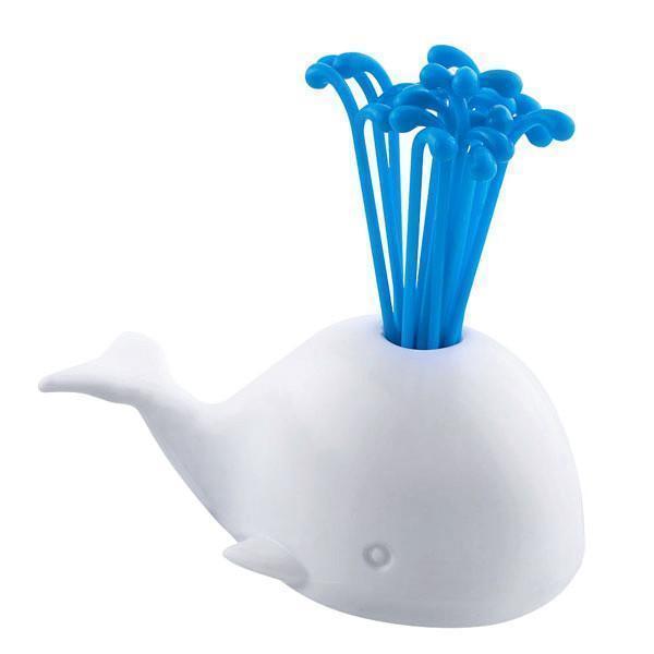 White Beluga Whale Party Picks Set | Stornfield