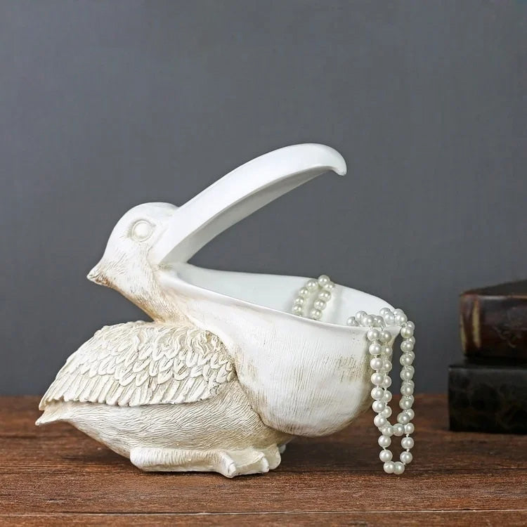 PelicanStyle Organizer – Decorative Storage Figure for Keys and Accessories | Stornfield