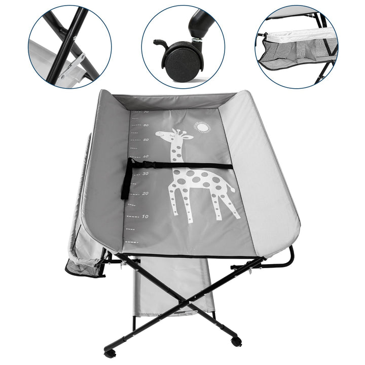 Foldable Changing Table Baby Changing Unit | Stornfield