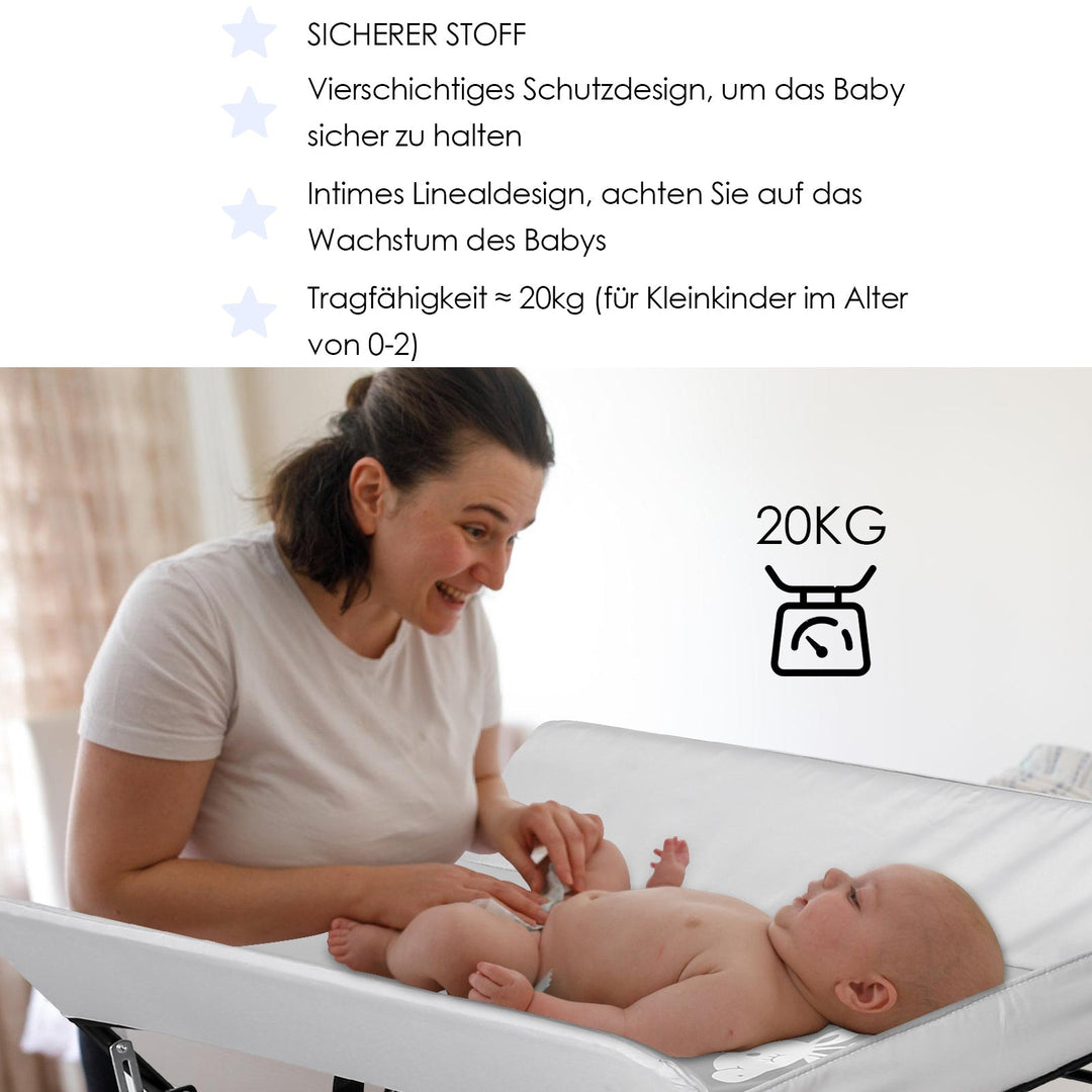 Foldable Changing Table Baby Changing Unit | Stornfield