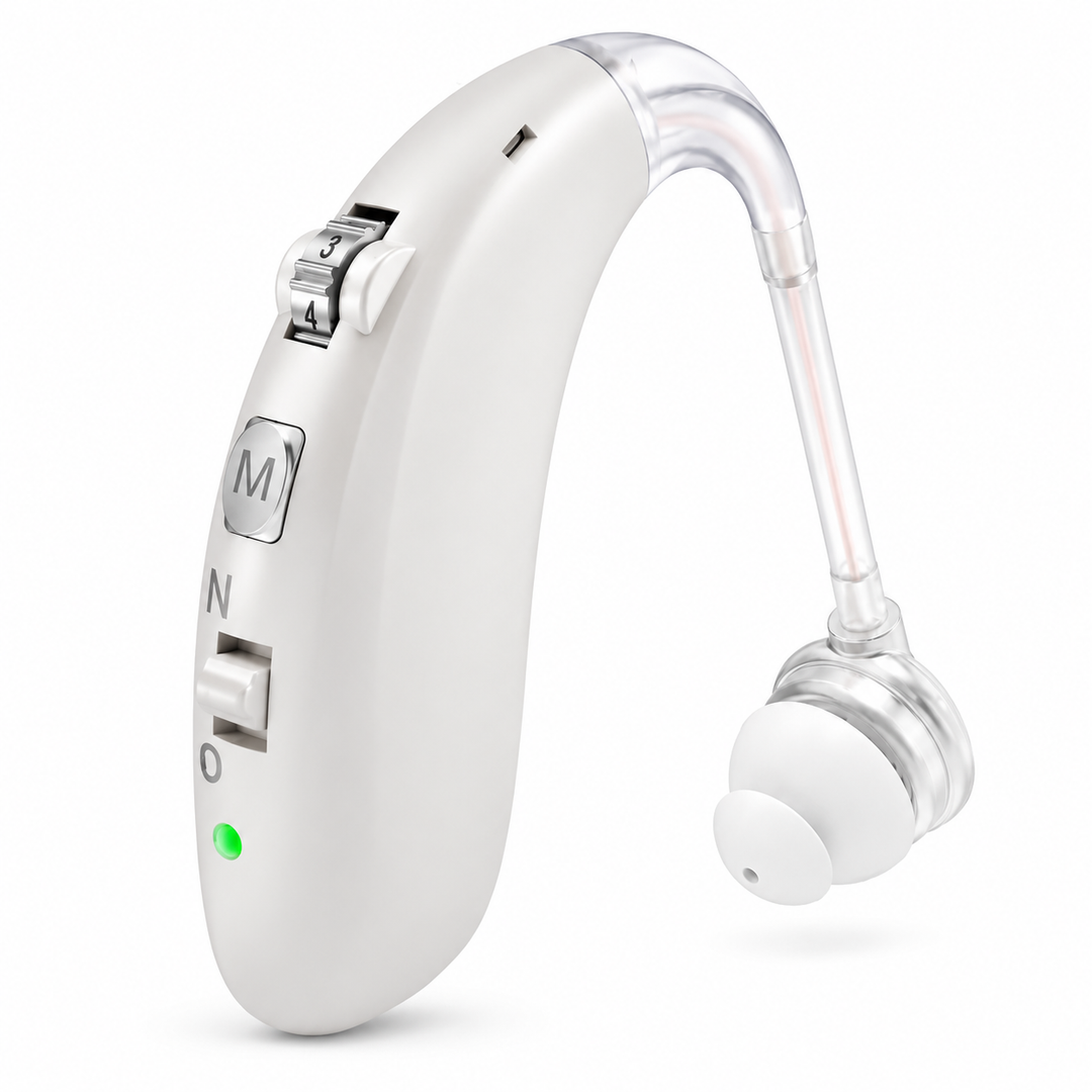 Rechargeable hearing assistance device for adults | Stornfield