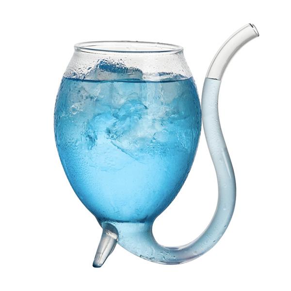 Wine Glass with Built-in Straw | Stornfield