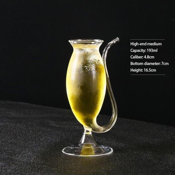 Wine Glass with Built-in Straw | Stornfield