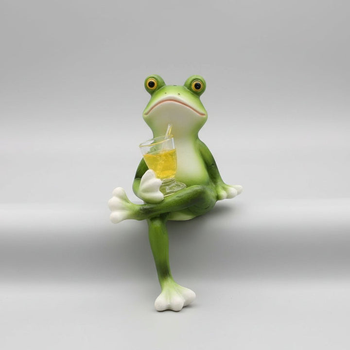 Tipsy Frog Pot Hanger | Stornfield