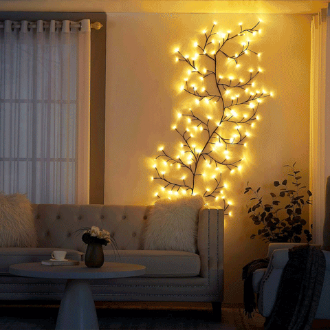 Stornfield | Wine Garden LED String Lights – 144 Flexible LEDs with 8 Modes for Indoor and Outdoor Use