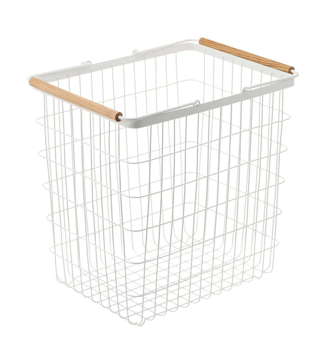 Stornfield | Wire basket - Two sizes - Steel + Wood