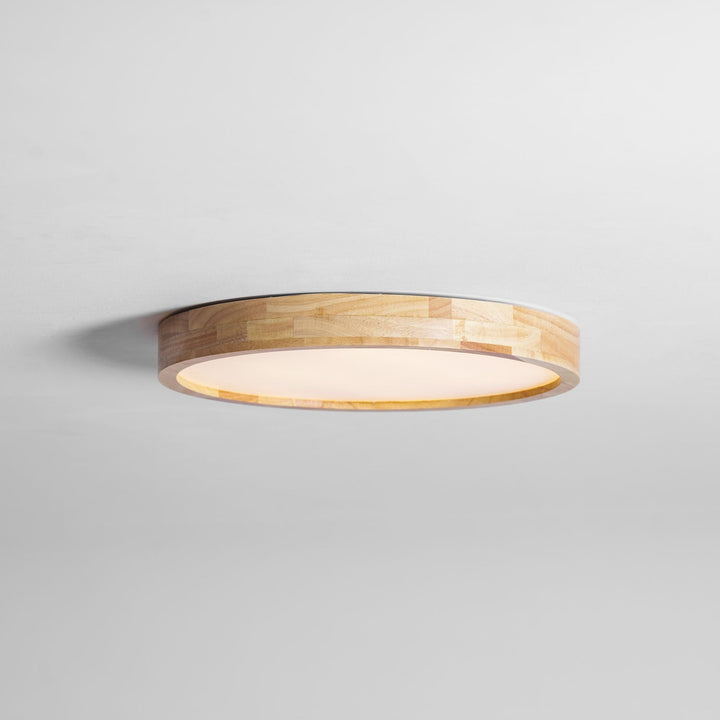 Wooden Flush Mount Ceiling Light | Stornfield