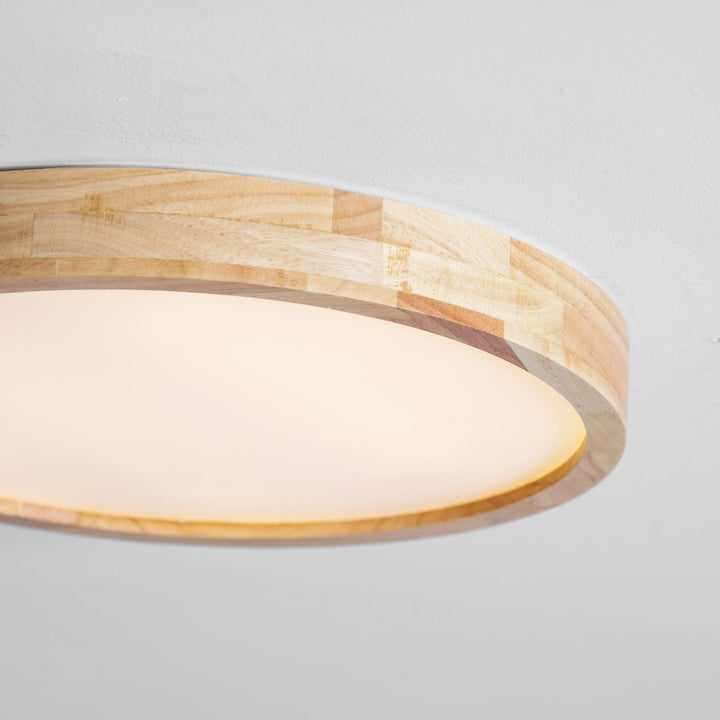Wooden Flush Mount Ceiling Light | Stornfield