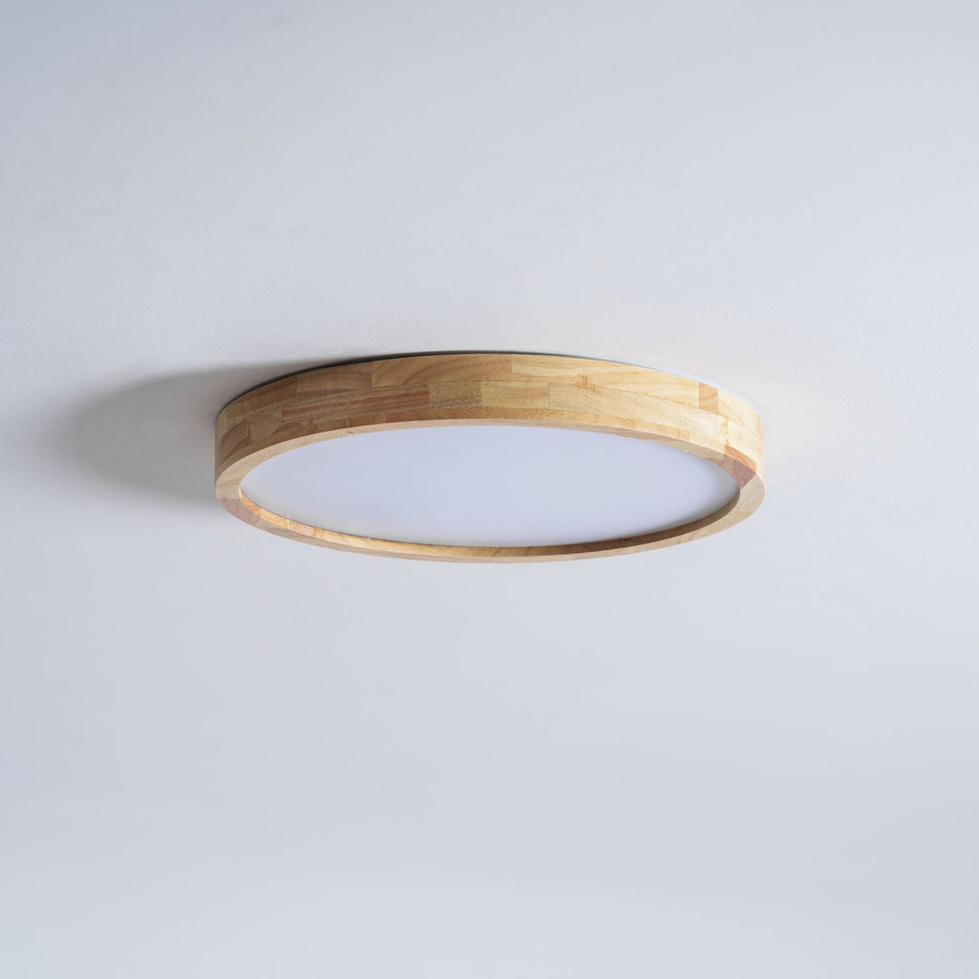 Wooden Flush Mount Ceiling Light | Stornfield