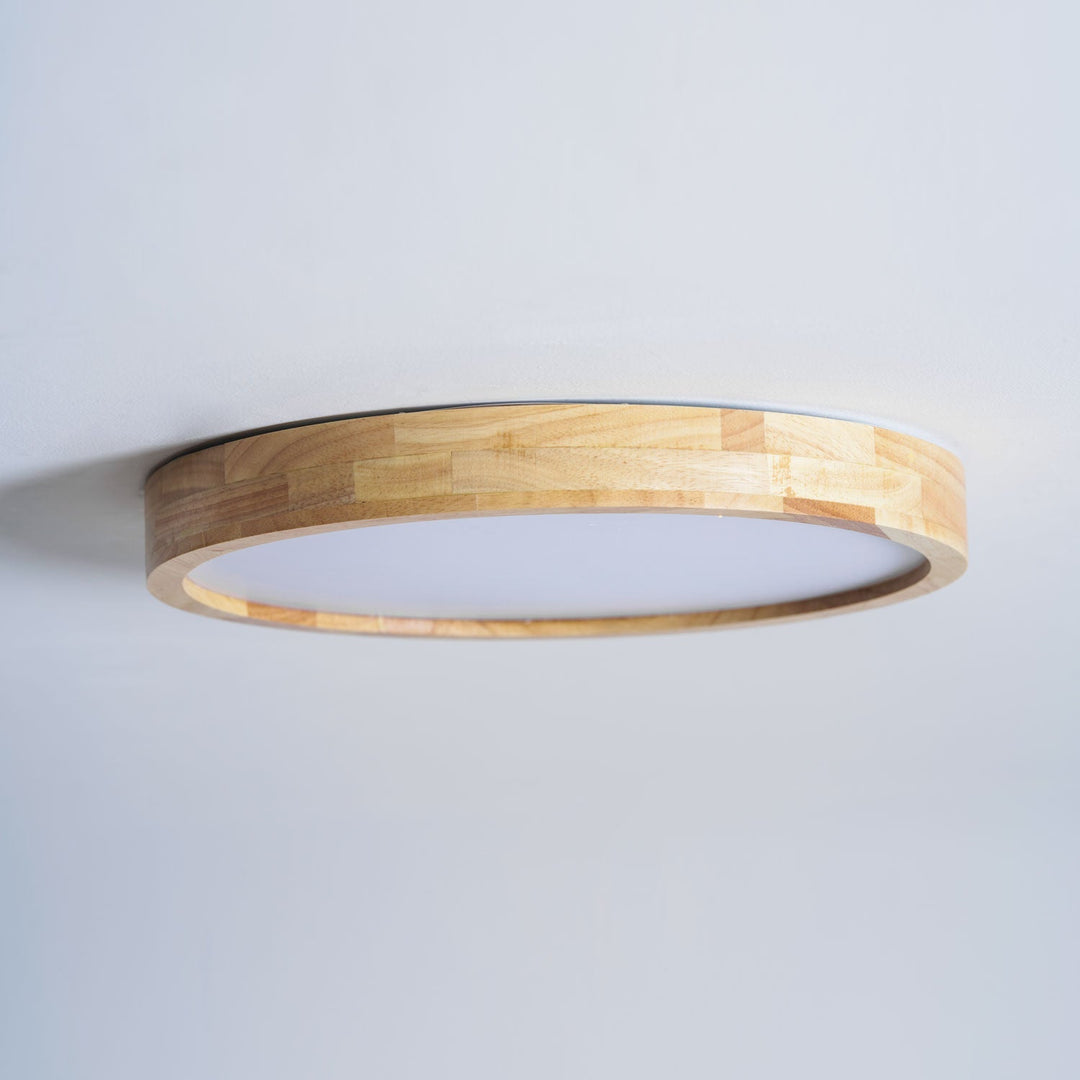 Wooden Flush Mount Ceiling Light | Stornfield