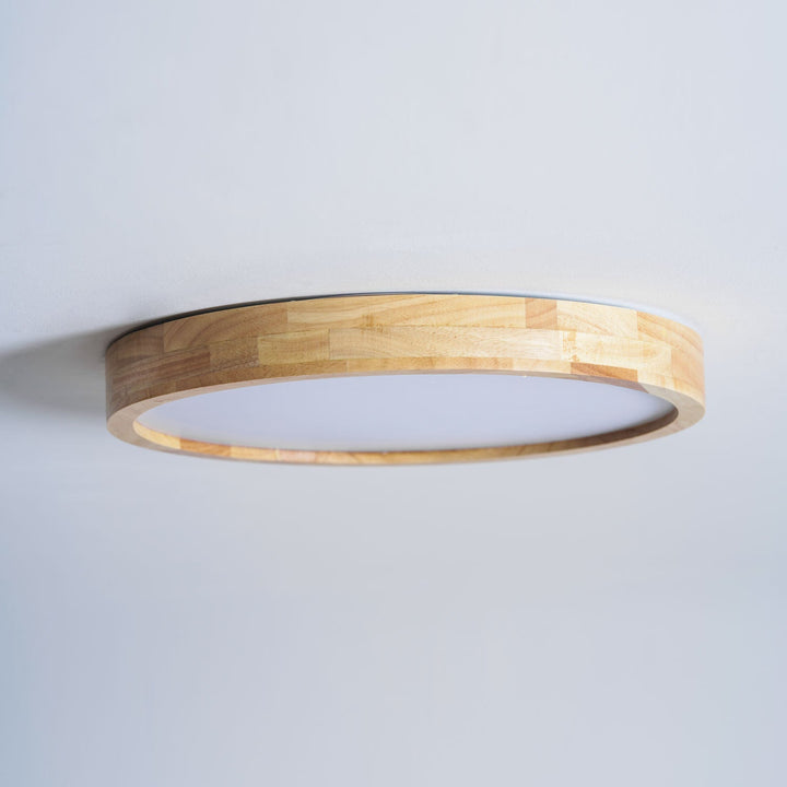 Wooden Flush Mount Ceiling Light | Stornfield