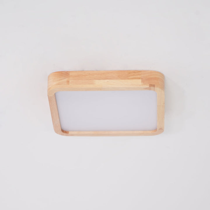 Wooden Flush Mount Ceiling Light | Stornfield