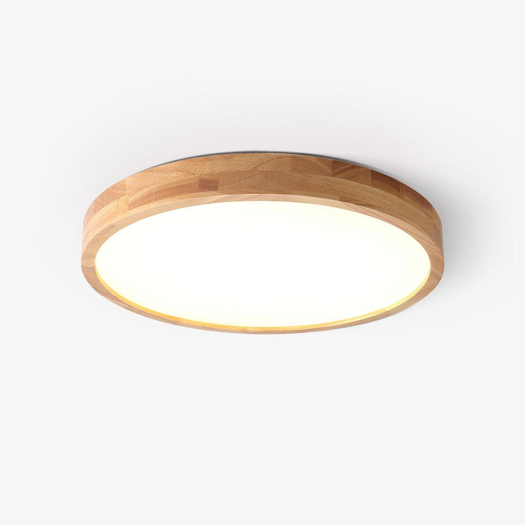 Wooden Flush Mount Ceiling Light | Stornfield