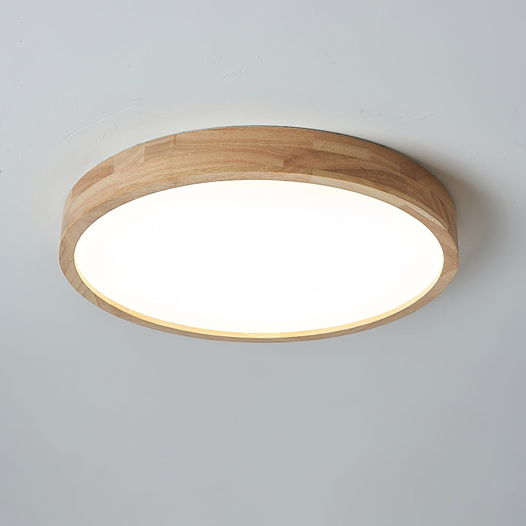 Wooden Flush Mount Ceiling Light | Stornfield