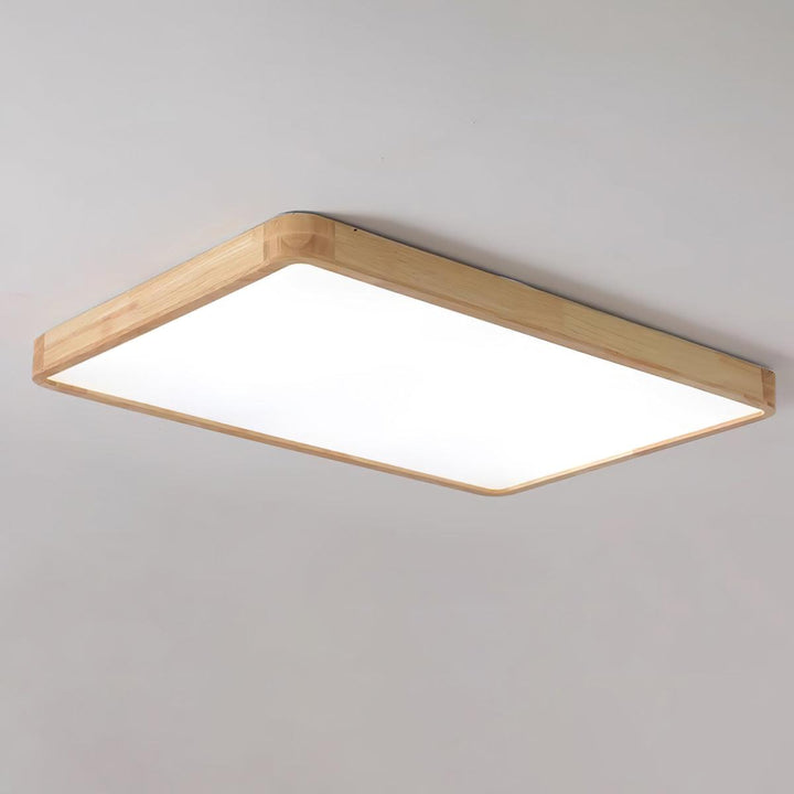 Wooden Flush Mount Ceiling Light | Stornfield