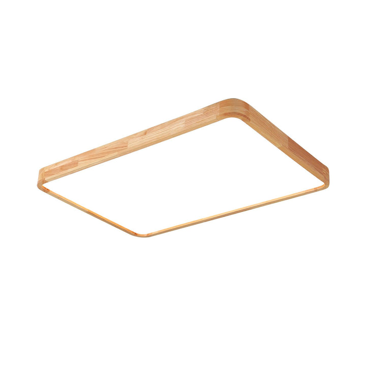 Wooden Flush Mount Ceiling Light | Stornfield